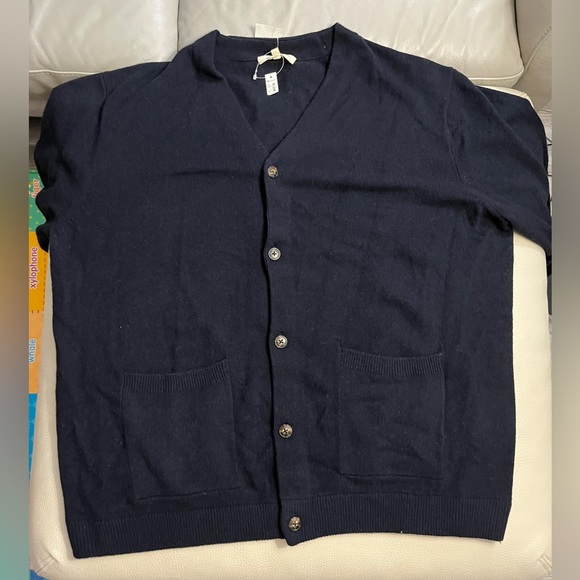 NWT - Madewell Men’s 100% Merino Wool Cardigan - Size XXL - Picture 5 of 9